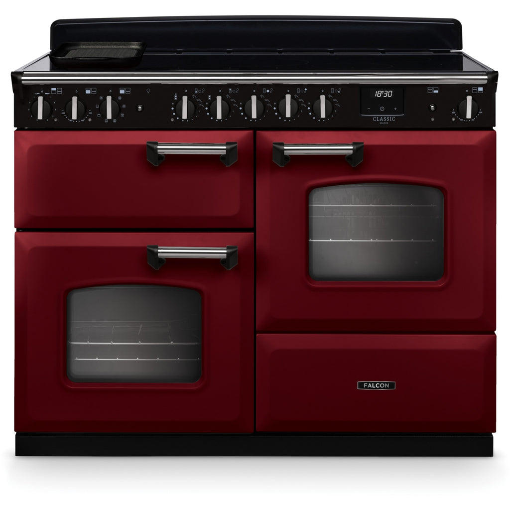 Piano de cuisson induction FALCON NGC TAB IND 110 CM BORDEAUX CHROME