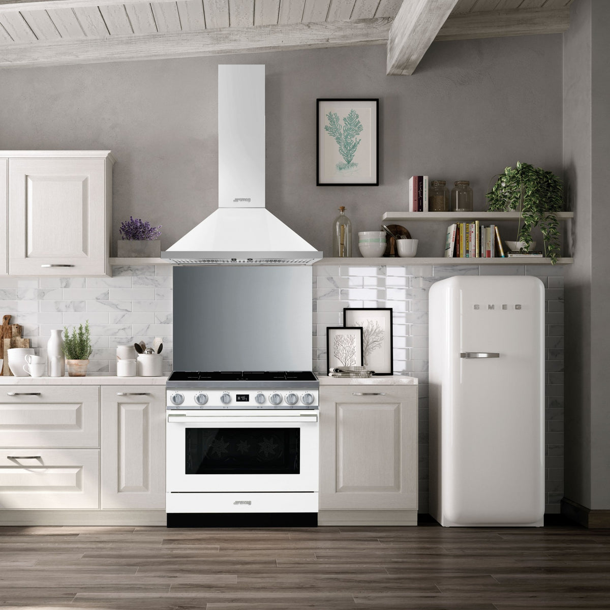 Piano de cuisson induction SMEG CPF9IPWH