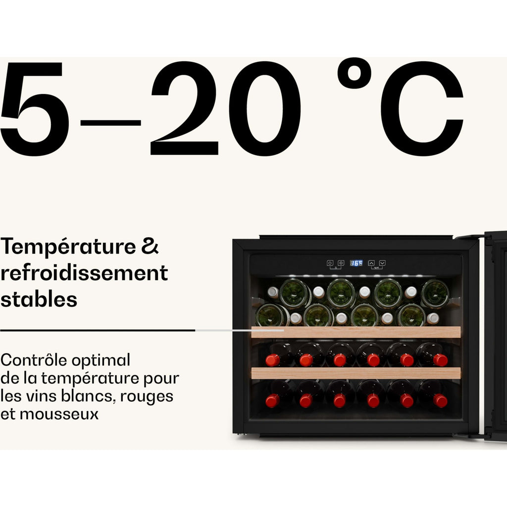 Cave à vin de service KLARSTEIN Vinsider Victoria 28 tactile LED