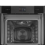 Four micro onde combiné SMEG SO6102M2B3 - Hydrolyse - Porte froide - Rails télescopiques - Écran tactile
