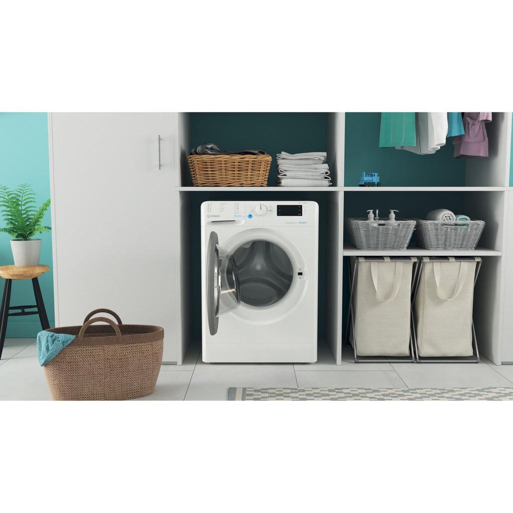Lave linge hublot INDESIT BWE101485XWSEUN Reconditionné