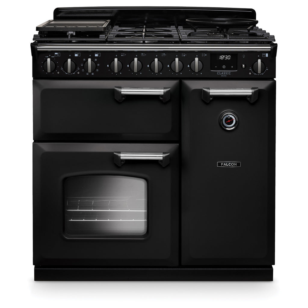 Piano de cuisson gaz FALCON NGC TAB GAZ 90 CM CHARBON CHROME