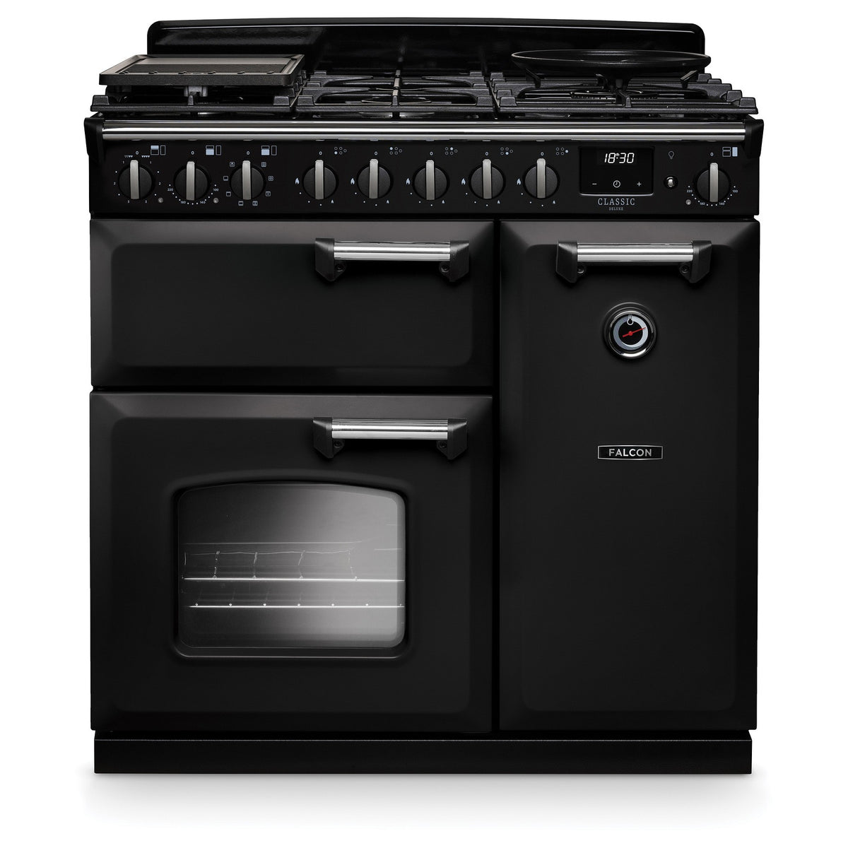 Piano de cuisson gaz FALCON NGC TAB GAZ 90 CM CHARBON CHROME