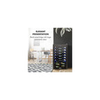 Cave à vin de service KLARSTEIN Vinomatica 36 Uno - 95L - Noir