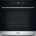 Four encastrable fonction vapeur WHIRLPOOL WOI5S8PM1SXAF - Pyrolyse - Chaleur tournante - Vapeur - Porte froide - Rails télescopiques