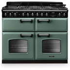 Piano de cuisson mixte FALCON NGC TAB MIX 110 CM VERT MINERAL CHROME