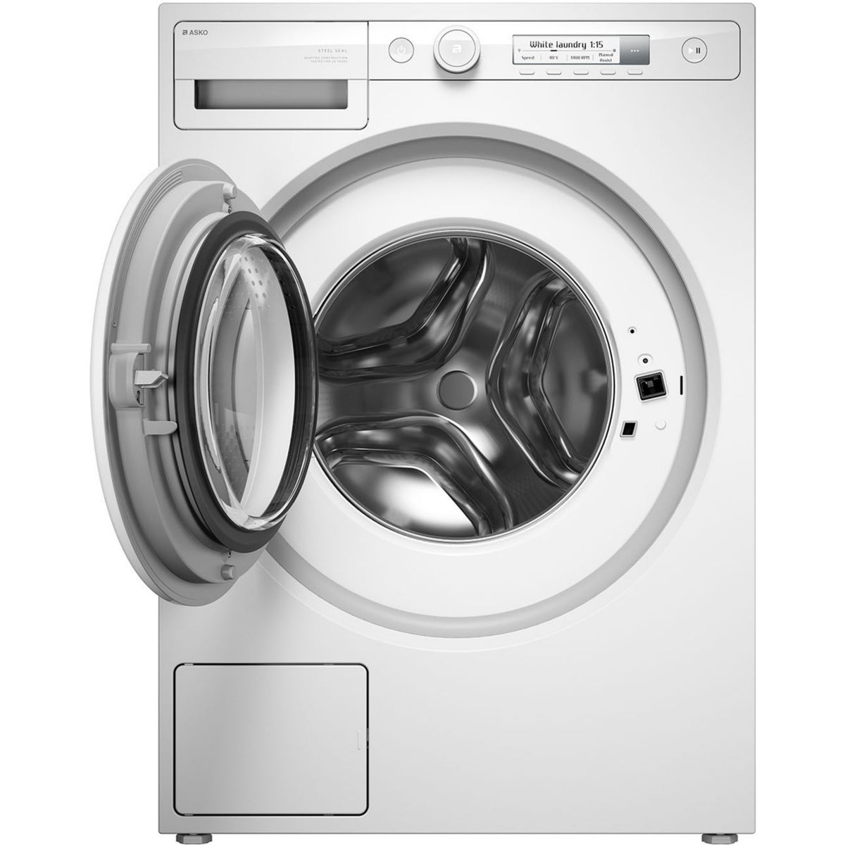 Lave linge hublot ASKO W1094W - 9 kg - 1400 tr/min - Classe A - Moteur induction direct drive - Connecté wifi