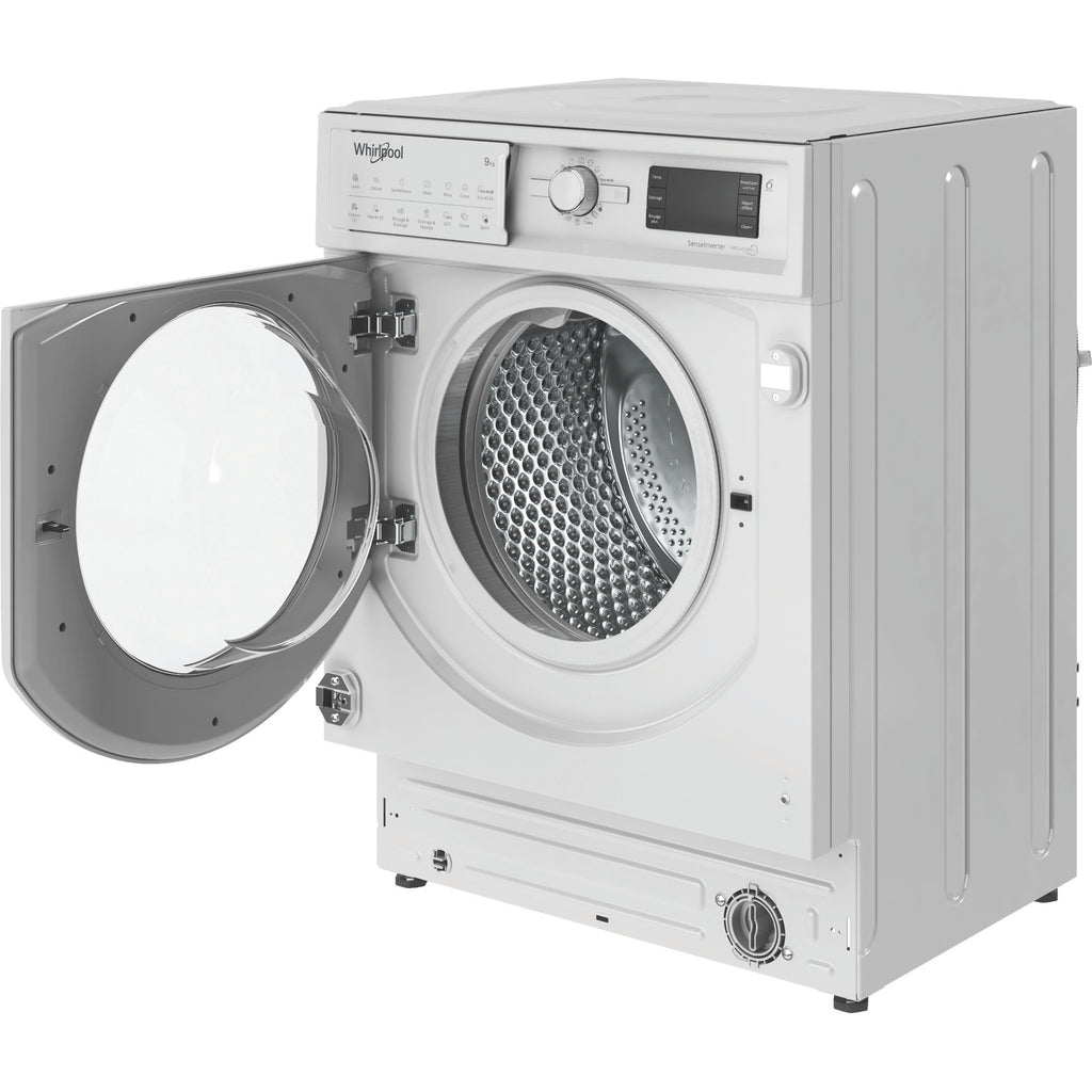 Lave linge hublot encastrable WHIRLPOOL BIWMWG9146FR - 9 kg - 1400 tr/min - Classe A - Moteur induction