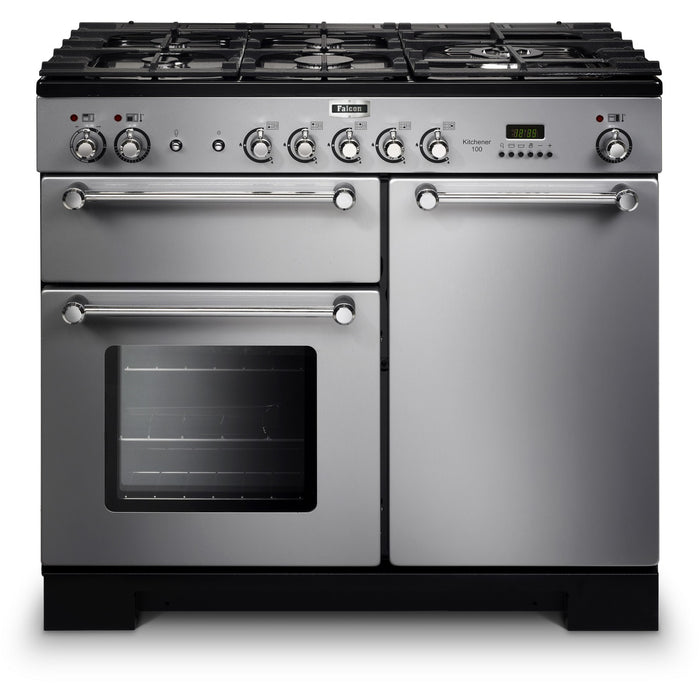 Piano de cuisson gaz FALCON KITCHENER 100 Mixte INOX CHROME