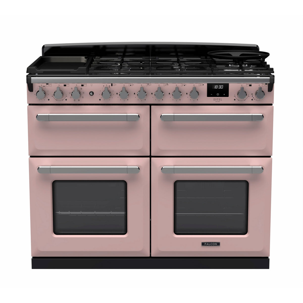 Piano de cuisson mixte FALCON ESTEL DELUXE BC TAB MIX 110 CM ROSE PAST