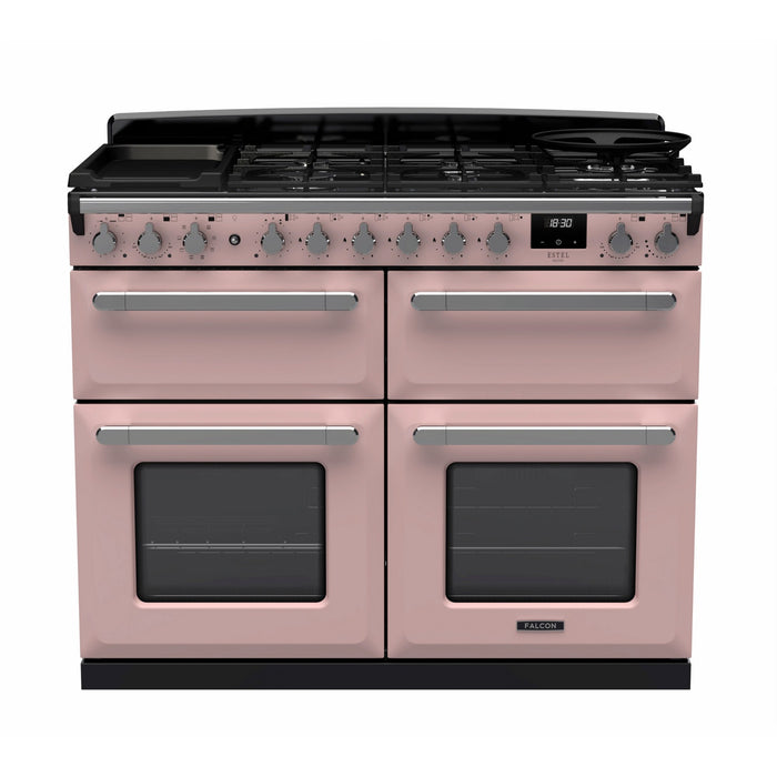 Piano de cuisson mixte FALCON ESTEL DELUXE BC TAB MIX 110 CM ROSE PAST
