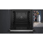 Four encastrable SIEMENS HB772G2B1S - Pyrolyse - Chaleur pulsée - Porte froide - Écran tactile - iQ700 - Sonde de Cuisson