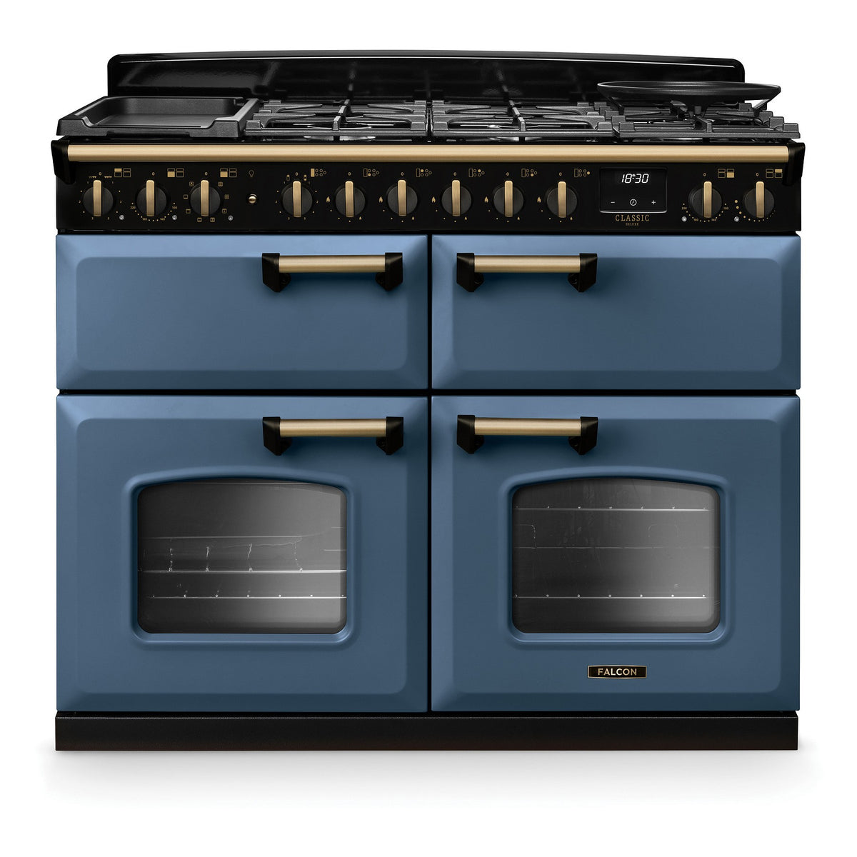 Piano de cuisson mixte FALCON NGC TAB MIX 110 CM ROCHE BELUE LAITON AN