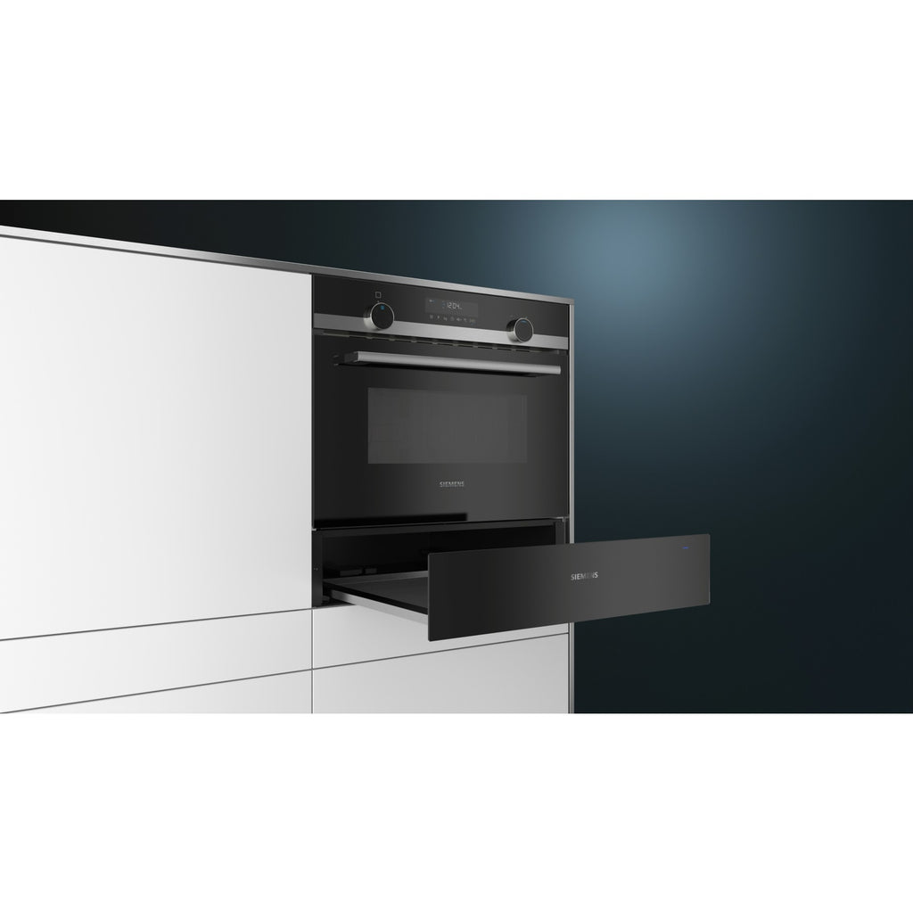 Tiroir Chauffant SIEMENS BI510CNR0 iQ100 - Push-Pull, Préchauffage Vaisselle, Maintien au Chaud, 14cm