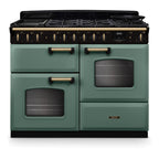 Piano de cuisson mixte FALCON NGC TAB MIX 110 CM VERT MINERAL LAITON A