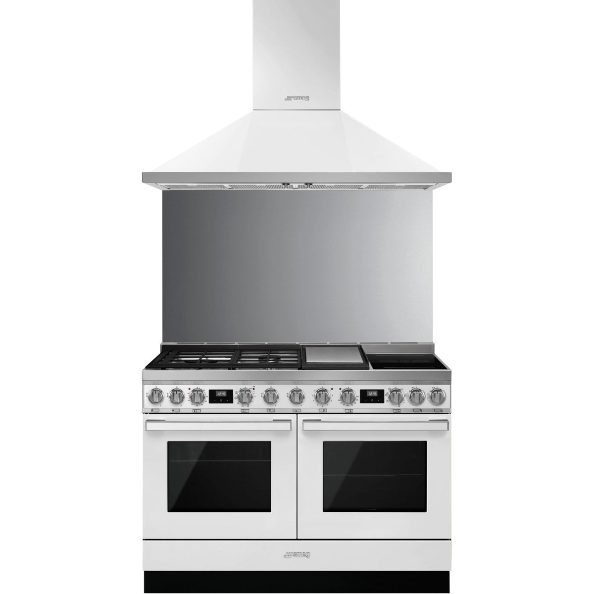 Piano de cuisson mixte SMEG CPF120IGMPWH
