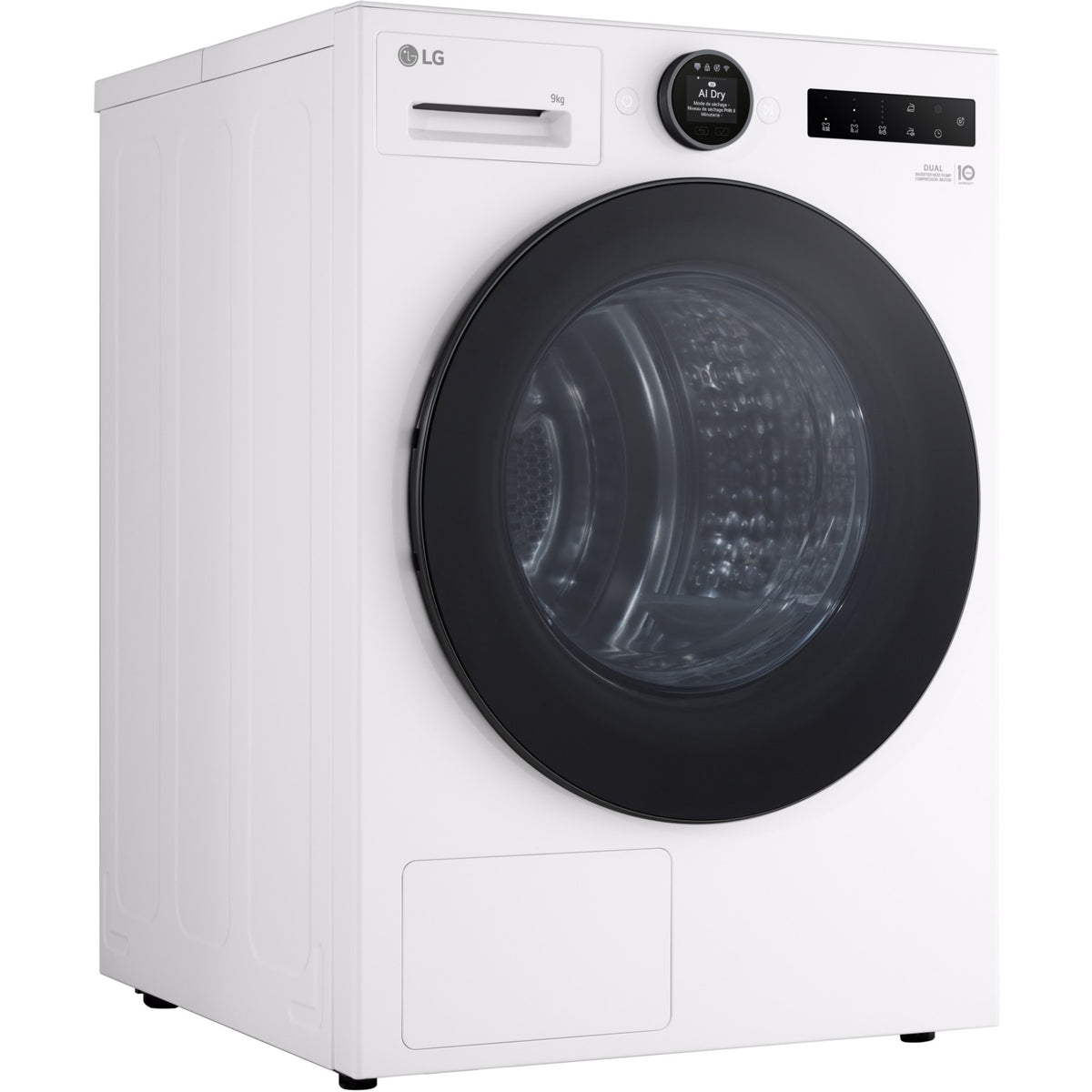 Sèche linge pompe à chaleur LG RH9X76WH