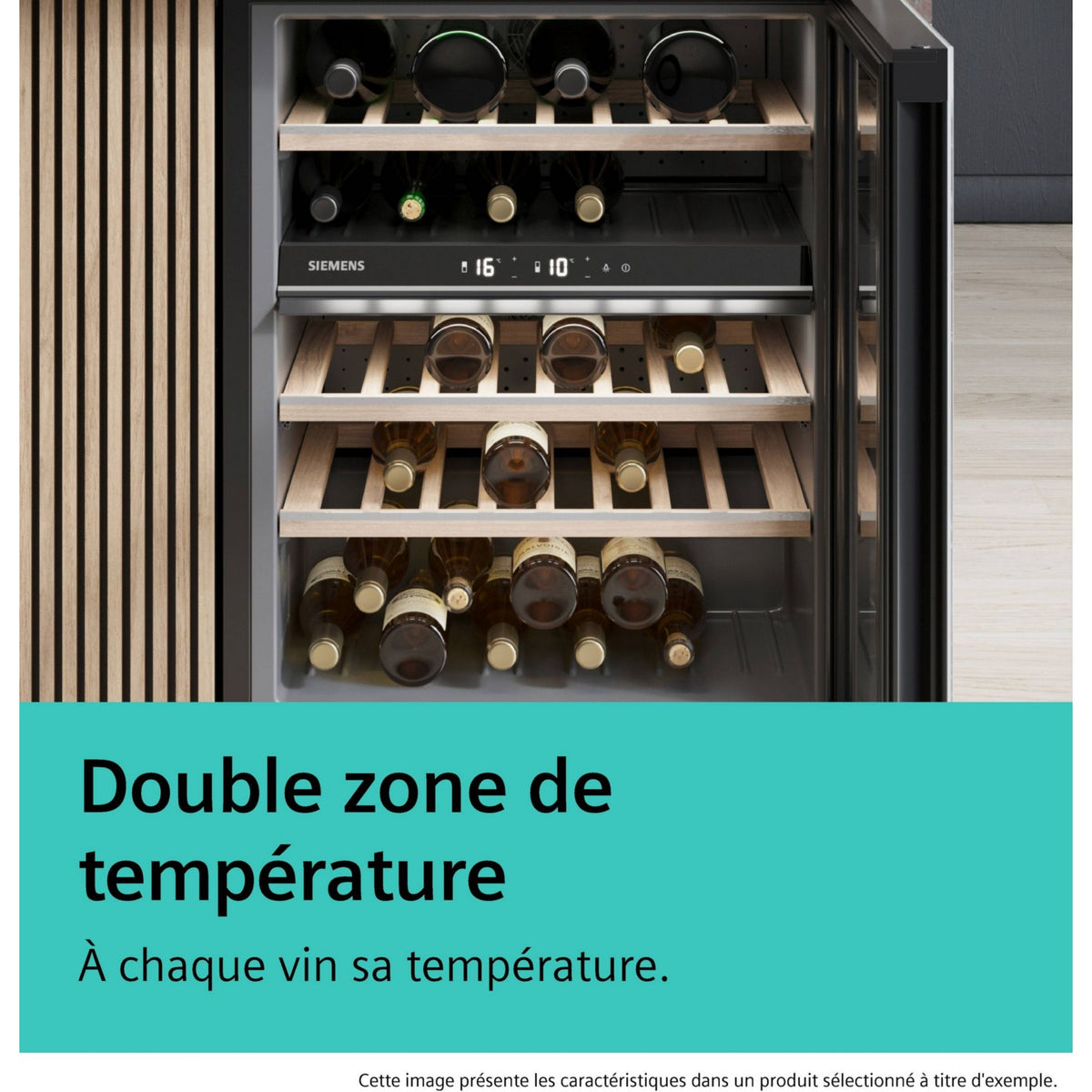 Cave à vin encastrable SIEMENS KU21WAHG0