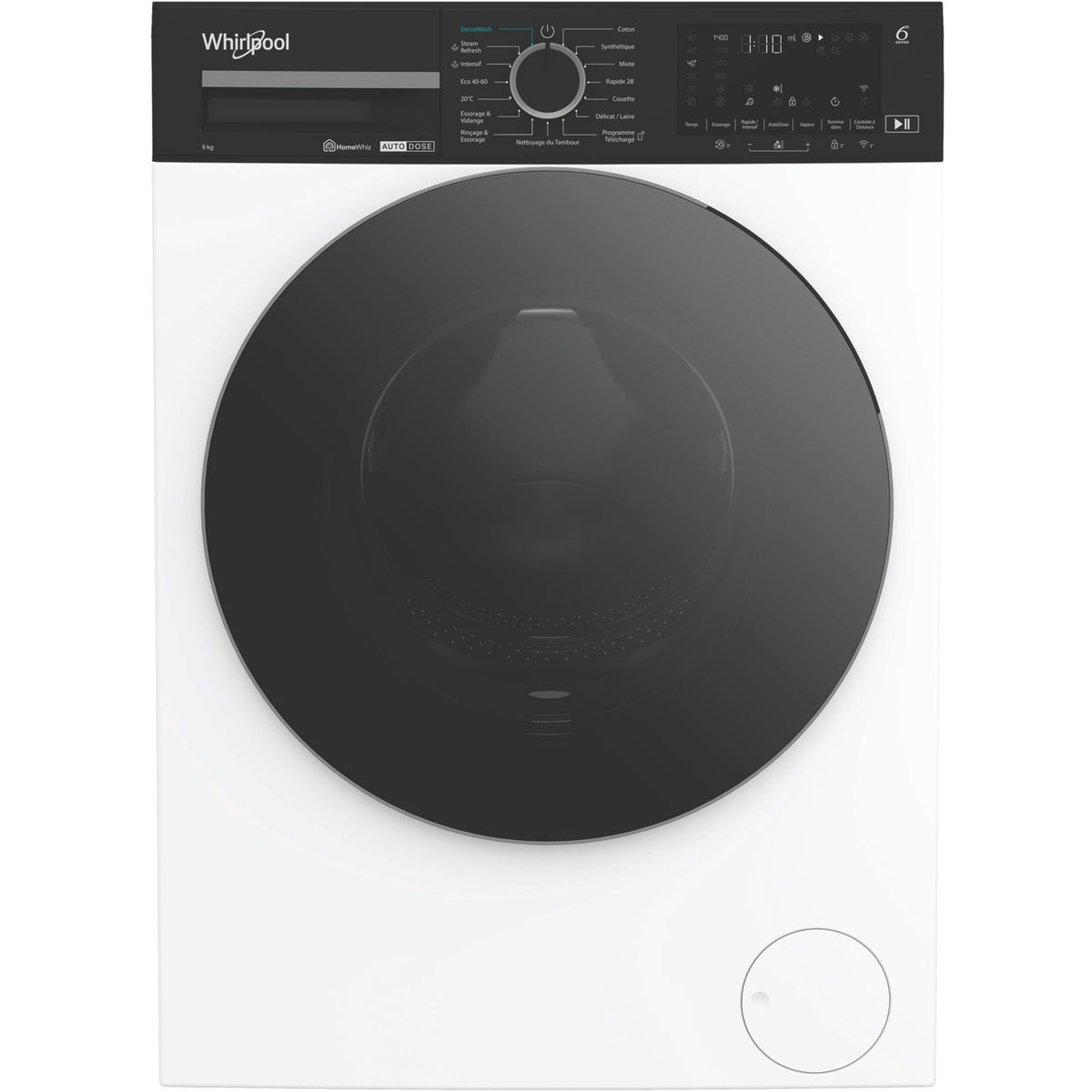 Lave linge hublot WHIRLPOOL WPMD911WADSFR Reconditionné