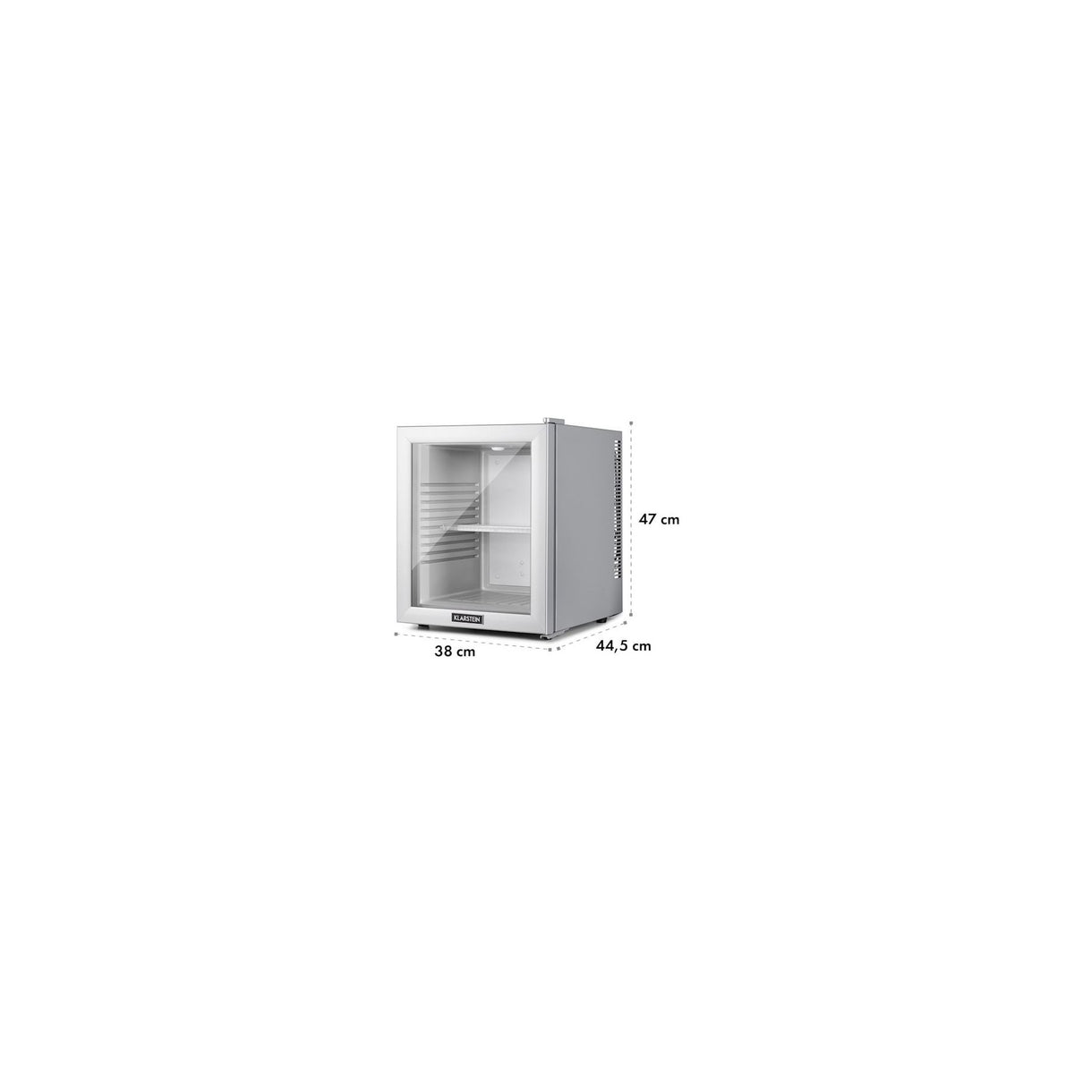 Mini réfrigérateur KLARSTEIN Brooklyn 32 - Argent