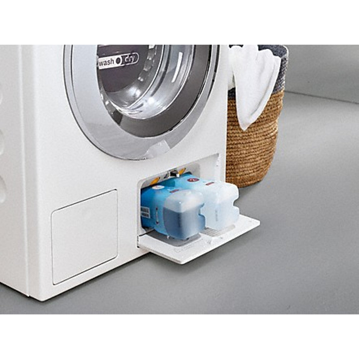 Lave linge séchant hublot MIELE WTR 860 WPM - 8/5 kg - 1600 tr/min - Dosage automatique - Connecté