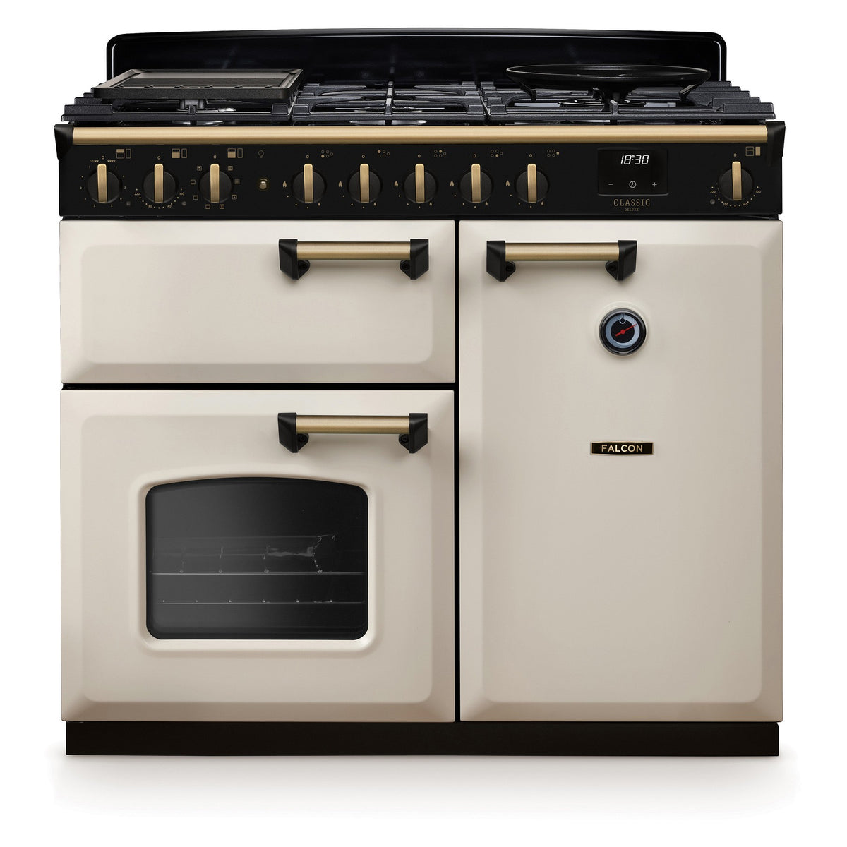Piano de cuisson gaz FALCON NGC TAB GAZ 100 CM CREME PASTEL LAITON A