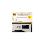 Lave linge hublot WHIRLPOOL W7X89BSILENCEFR - 8 kg - 1400 tr/min - Classe A - Moteur induction direct drive