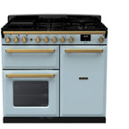 Piano de cuisson induction FALCON ESTEL DELUXE TAB IND 90 CM BLEU PASTEL L