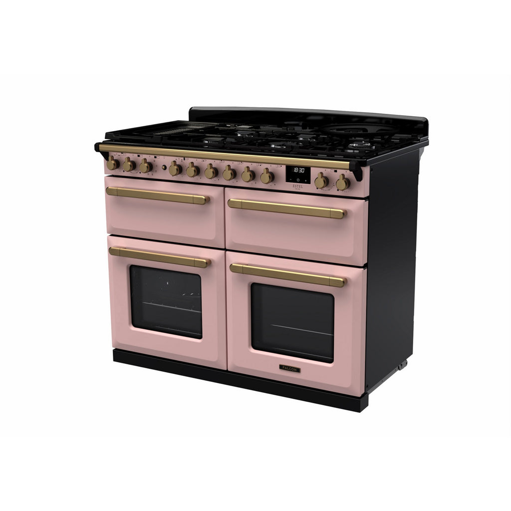 Piano de cuisson mixte FALCON ESTEL DELUXE BC TAB MIX 110 CM ROSE PAST