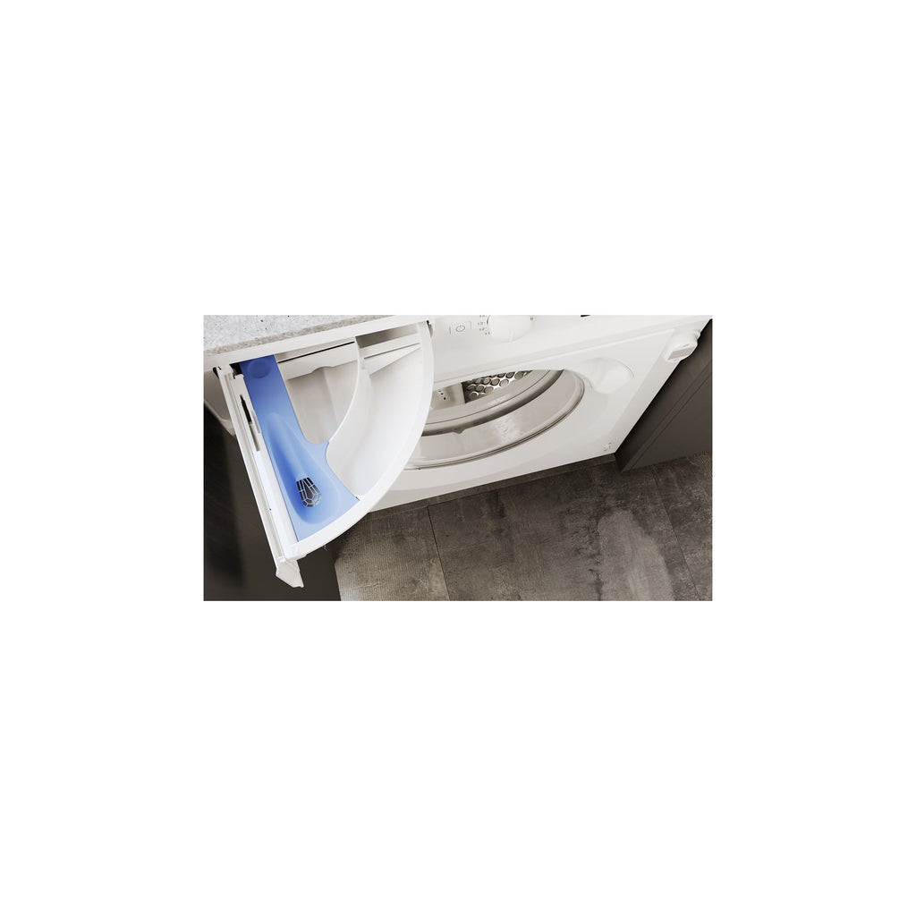 Lave linge séchant hublot encastrable HOTPOINT BIWDHG861485EU