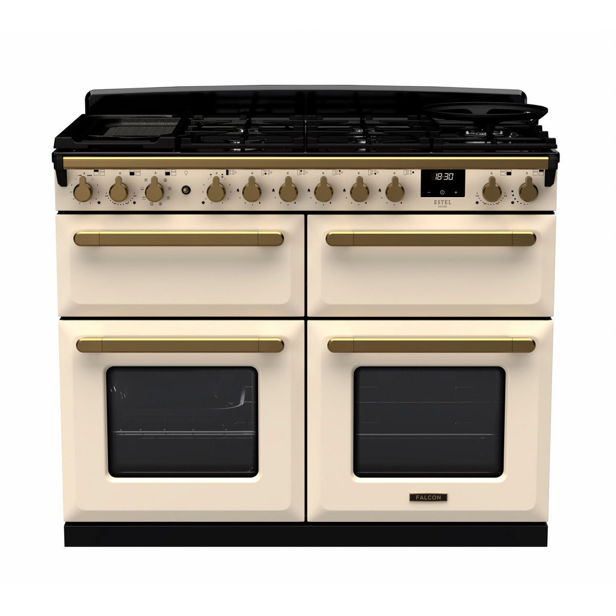 Piano de cuisson mixte FALCON ESTEL DELUXE BC TAB MIX 110 CM CREME PA
