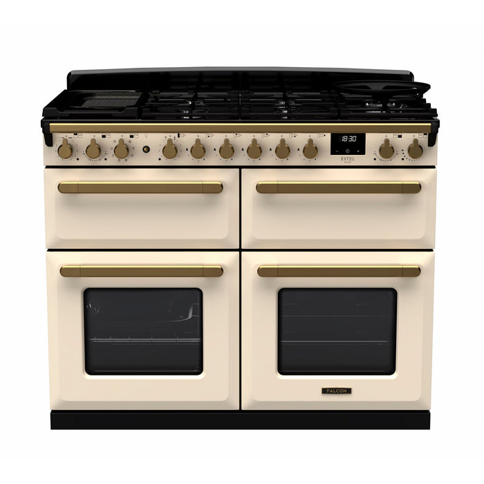 Piano de cuisson mixte FALCON ESTEL DELUXE BC TAB MIX 110 CM CREME PA