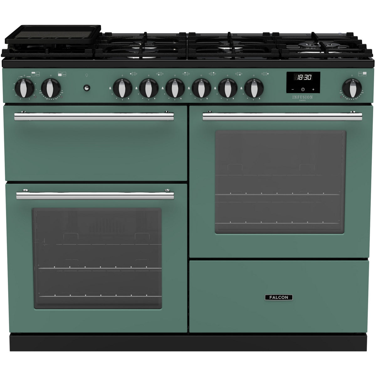 Piano de cuisson gaz FALCON INFUSION NGC OC TAB GAZ 110 CM VERT MIN