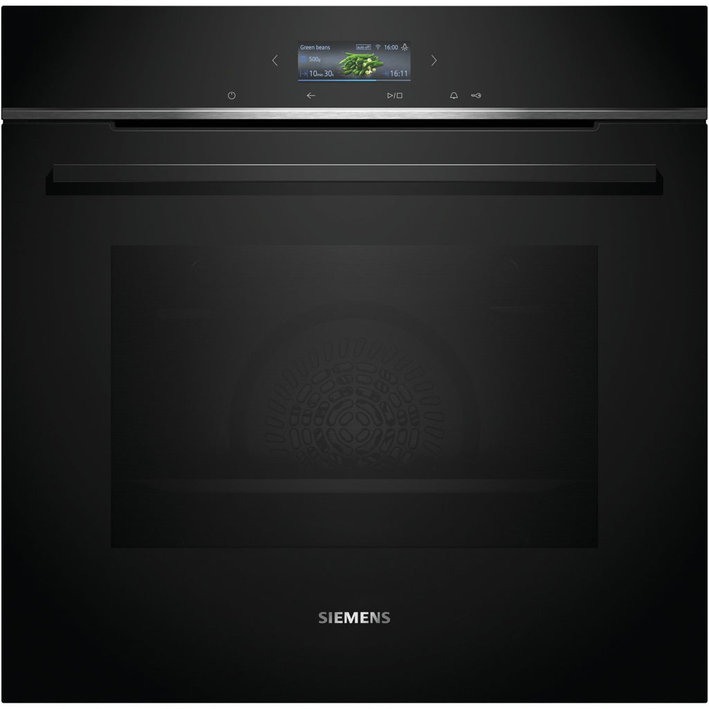 Four encastrable SIEMENS HB772G2B1S - Pyrolyse - Chaleur pulsée - Porte froide - Écran tactile - iQ700 - Sonde de Cuisson