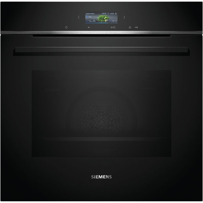 Four encastrable SIEMENS HB772G2B1S - Pyrolyse - Chaleur pulsée - Porte froide - Écran tactile - iQ700 - Sonde de Cuisson