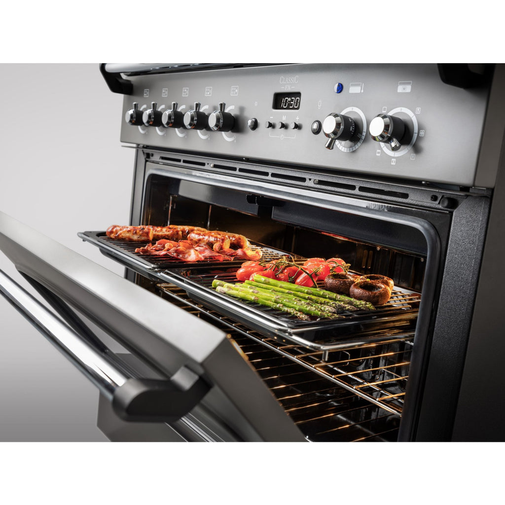 Piano de cuisson gaz FALCON CLASSIC FX TAB GAZ 90 CM ARDOISE CHROME