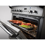 Piano de cuisson gaz FALCON CLASSIC FX TAB GAZ 90 CM ARDOISE CHROME
