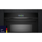 Four encastrable SIEMENS CM724G1B1 iQ700 - Compact 45cm, Combiné Micro-ondes, Nettoyage HumidClean, Wifi