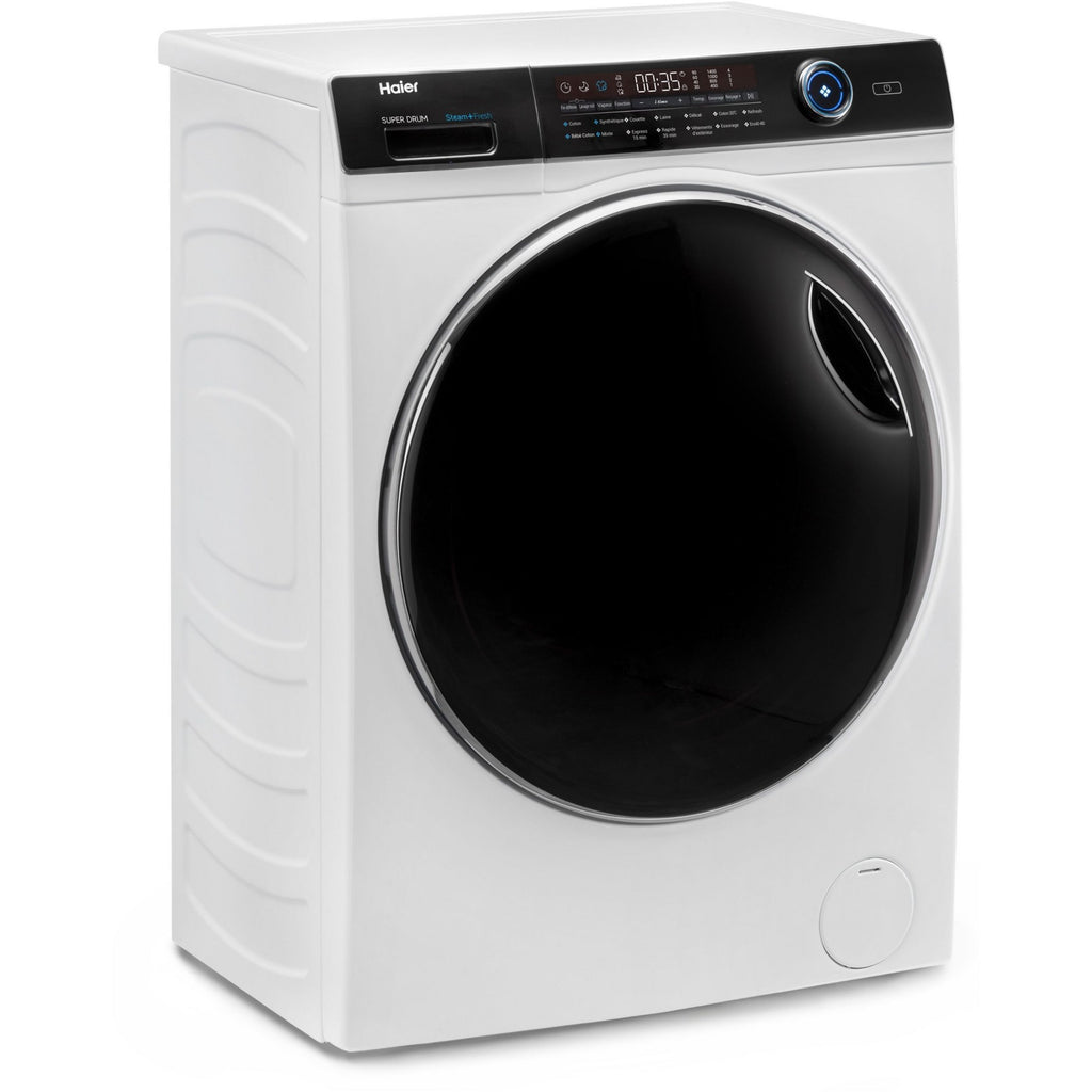 Lave linge hublot HAIER HW150-BP14986EU1 - 15 kg - 1400 tr/min - Classe A - Moteur induction