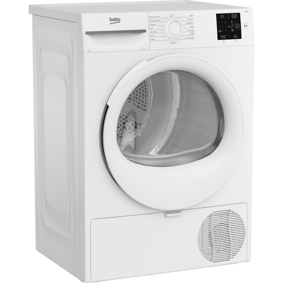 Sèche linge pompe à chaleur BEKO D3H17D91W