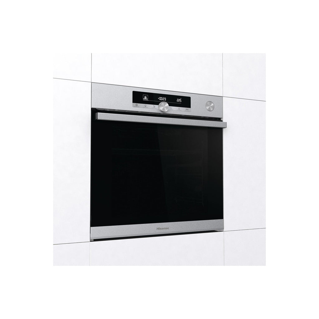 Four encastrable fonction vapeur HISENSE O634PX - Pyrolyse - Chaleur tournante - Vapeur - Porte froide - Rails télescopiques