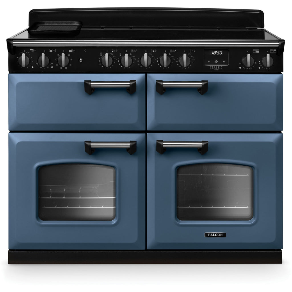 Piano de cuisson induction FALCON NGC TAB IND 110 CM ROCHE BLEUE CHROME