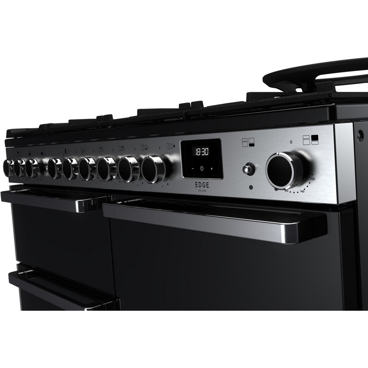 Piano de cuisson gaz FALCON EDGE DELUXE OC TAB MIX 110 CM VERRE NOIR