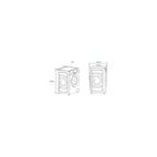 Lave linge hublot CONTINENTAL EDISON CELL8140IS1