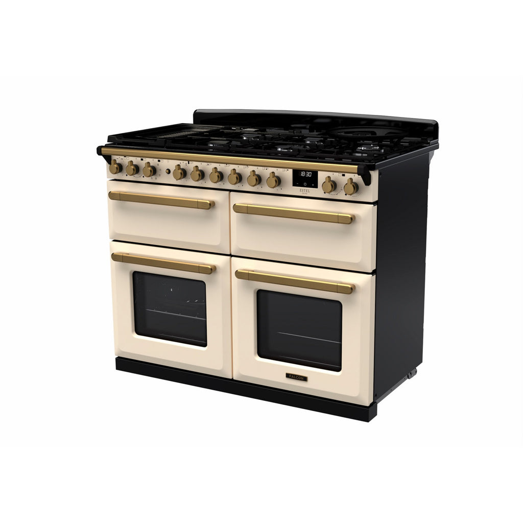 Piano de cuisson gaz FALCON ESTEL DELUXE TAB GAZ 100 CM CREME PASTEL