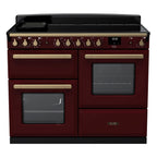 Piano de cuisson induction FALCON ESTEL DELUXE OCTAB IND 110 CM BORDEAUX L
