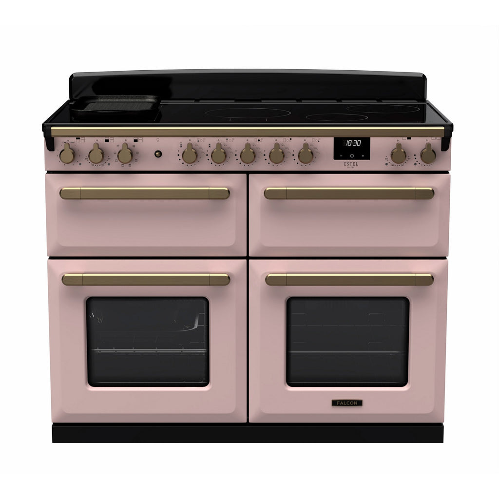 Piano de cuisson induction FALCON ESTEL DELUXE BCTAB IND 110 CM ROSE PASTE