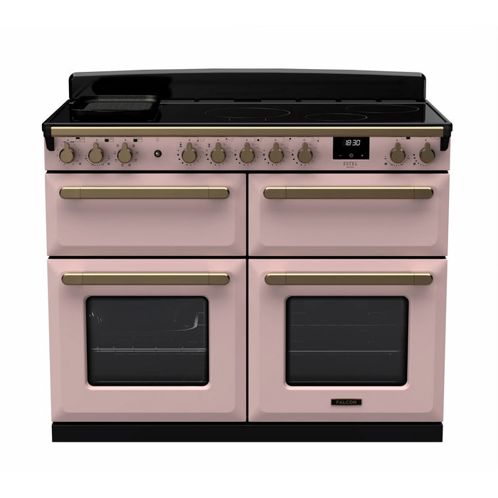 Piano de cuisson induction FALCON ESTEL DELUXE BCTAB IND 110 CM ROSE PASTE
