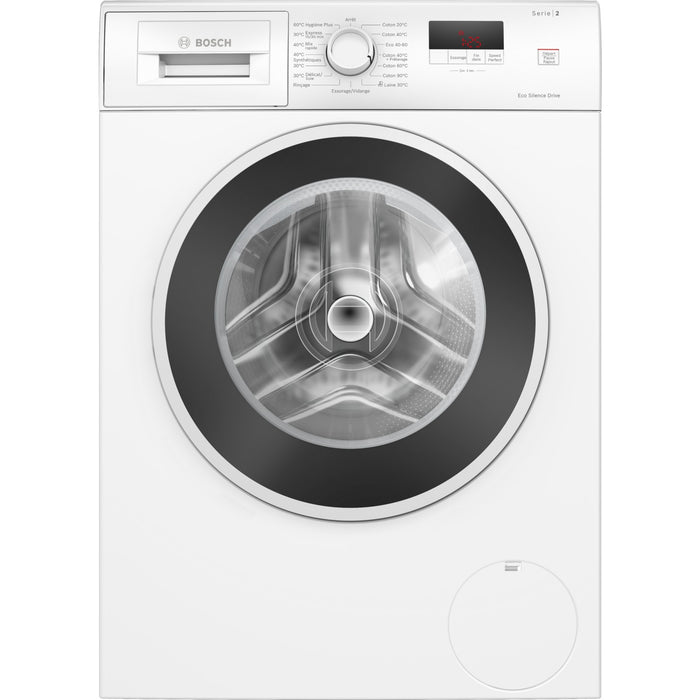 Lave linge hublot BOSCH WGE02203FR - 7 kg - 1200 tr/min - Classe A - Moteur induction - Série 2