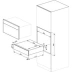 Tiroir Chauffant SMEG CPRT615NR